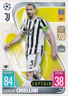 2021-22 Topps Match Attax UCL - Giorgio Chiellini