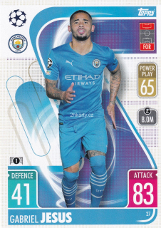 2021-22 Topps Match Attax UCL - Gabriel Jesus