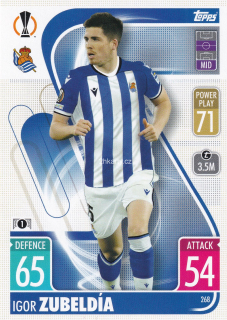 2021-22 Topps Match Attax UCL - Igor Zubeldia
