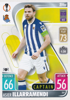2021-22 Topps Match Attax UCL - Asier Illarramendi