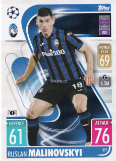 2021-22 Topps Match Attax UCL - Ruslan Malinovskyi