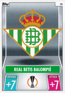 2021-22 Topps Match Attax UCL - Real Betis
