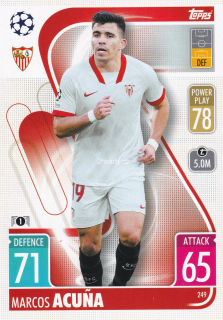 2021-22 Topps Match Attax UCL - Marcos Acuna