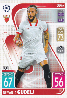 2021-22 Topps Match Attax UCL - Nemanja Gudelj
