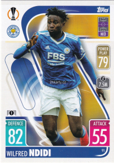 2021-22 Topps Match Attax UCL - Wilfried Ndidi