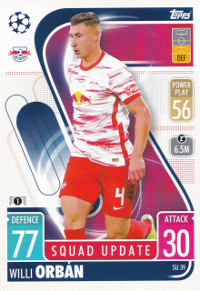 2021-22 Topps Match Attax UCL - Willi Orban - Squad Update