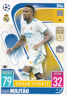 2021-22 Topps Match Attax UCL - Eder Militao - Squad Update