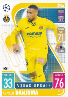 2021-22 Topps Match Attax UCL - Arnaut Danjuma - Away Kit