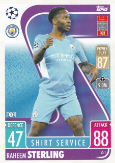 2021-22 Topps Match Attax UCL - Raheem Sterling - Shirt Service