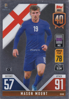 2022 Topps Match Attax 101 The Road To UEFA Nations League Finals - Mason Mount