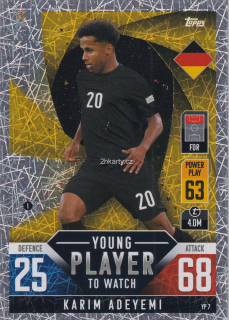 2022 Topps Match Attax 101 The Road To UEFA Nations League Finals - Karim Adeyemi