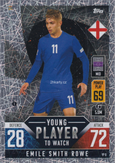 2022 Topps Match Attax 101 The Road To UEFA Nations League Finals - Emile Smith Rowe