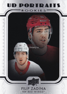 2019-20 UD Series 1 - Filip Zadina - UD Portraits Rookies