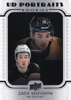 2019-20 UD Series 1 - Zach Senyshyn - UD Portraits Rookies
