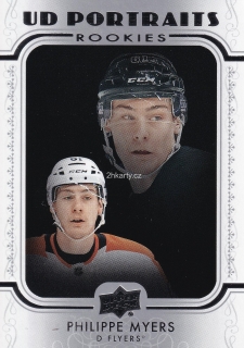 2019-20 UD Series 1 - Philippe Meyers - UD Portraits Rookies