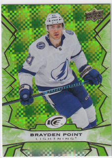 2022-23 UD Ice - Brayden Point - Green