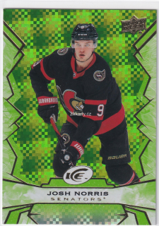 2022-23 UD Ice - Josh Norris - Green