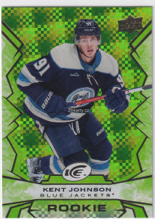 2022-23 UD Ice - Kent Johnson - Rookie Green