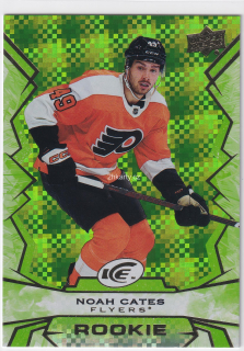 2022-23 UD Ice - Noah Cates - Rookie Green