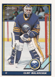1991-92 O-Pee-Chee - Clint Malarchuk