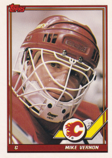 1991-92 Topps - Mike Vernon