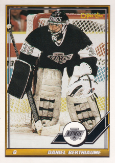 1991-92 O-Pee-Chee - Daniel Berthiaume #313