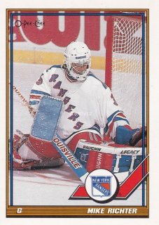 1991-92 O-Pee-Chee - Mike Richter