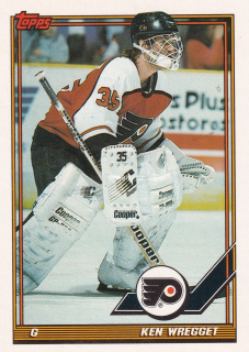 1991-92 Topps - Ken Wregget