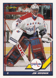 1991-92 O-Pee-Chee - Jim Hrivnak