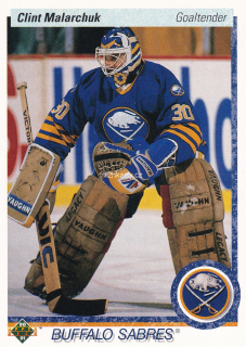 1990-91 UD Series - Clint Malarchuk