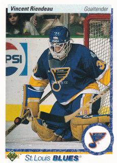 1990-91 UD Series - Vincent Riendeau