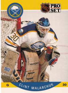 1990-91 Pro Set - Clint Malarchuk