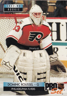 1992-93 Pro Set - Dominic Roussel - Rookie