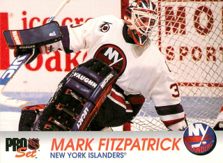 1992-93 Pro Set - Mark Fitzpatrick #107