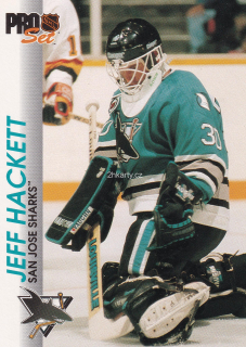 1992-93 Pro Set - Jeff Hackett
