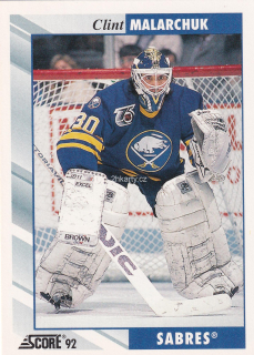 1992-93 Score - Clint Malarchuk