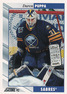 1992-93 Score - Daren Puppa