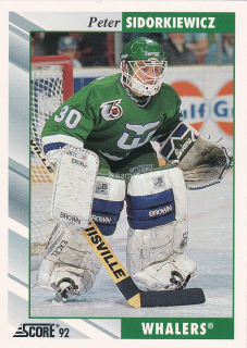 1992-93 Score - Peter Sidorkiewicz