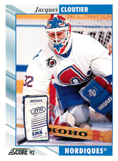 1992-93 Score - Jacques Cloutier #378