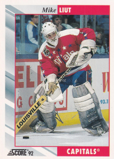 1992-93 Score - Mike Liut
