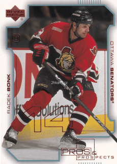 2000-01 UD Pros and Prospects - Radek Bonk