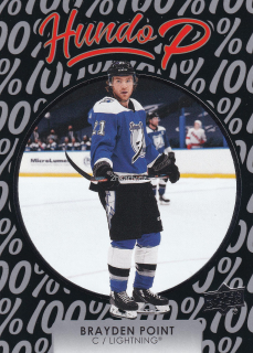 2021-22 UD Series 1 - Brayden Point - Hundo P