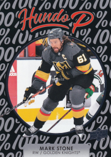 2021-22 UD Series 1 - Mark Stone - Hundo P