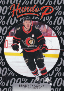 2021-22 UD Series 1 - Brady Tkachuk - Hundo P