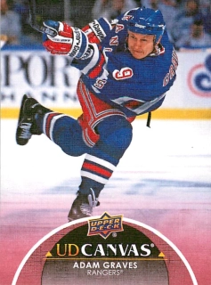 2021-22 UD Series 2 - Adam Graves - Canvas Retired Stars #C251