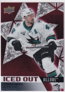 2021-22 UD Allure - Tomáš Hertl - Iced Out