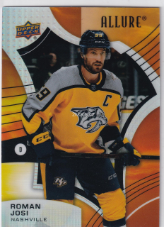 2021-22 UD Allure - Roman Josi - Sunrise