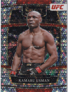 2022 Panini Select UFC - Kamaru Usman - Disco Prizm