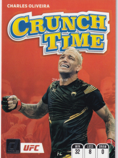 2022 Panini Donruss UFC - Charles Oliveira - Crunch Time