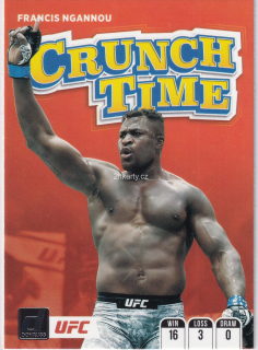 2022 Panini Donruss UFC - Francis Ngannou - Crunch Time